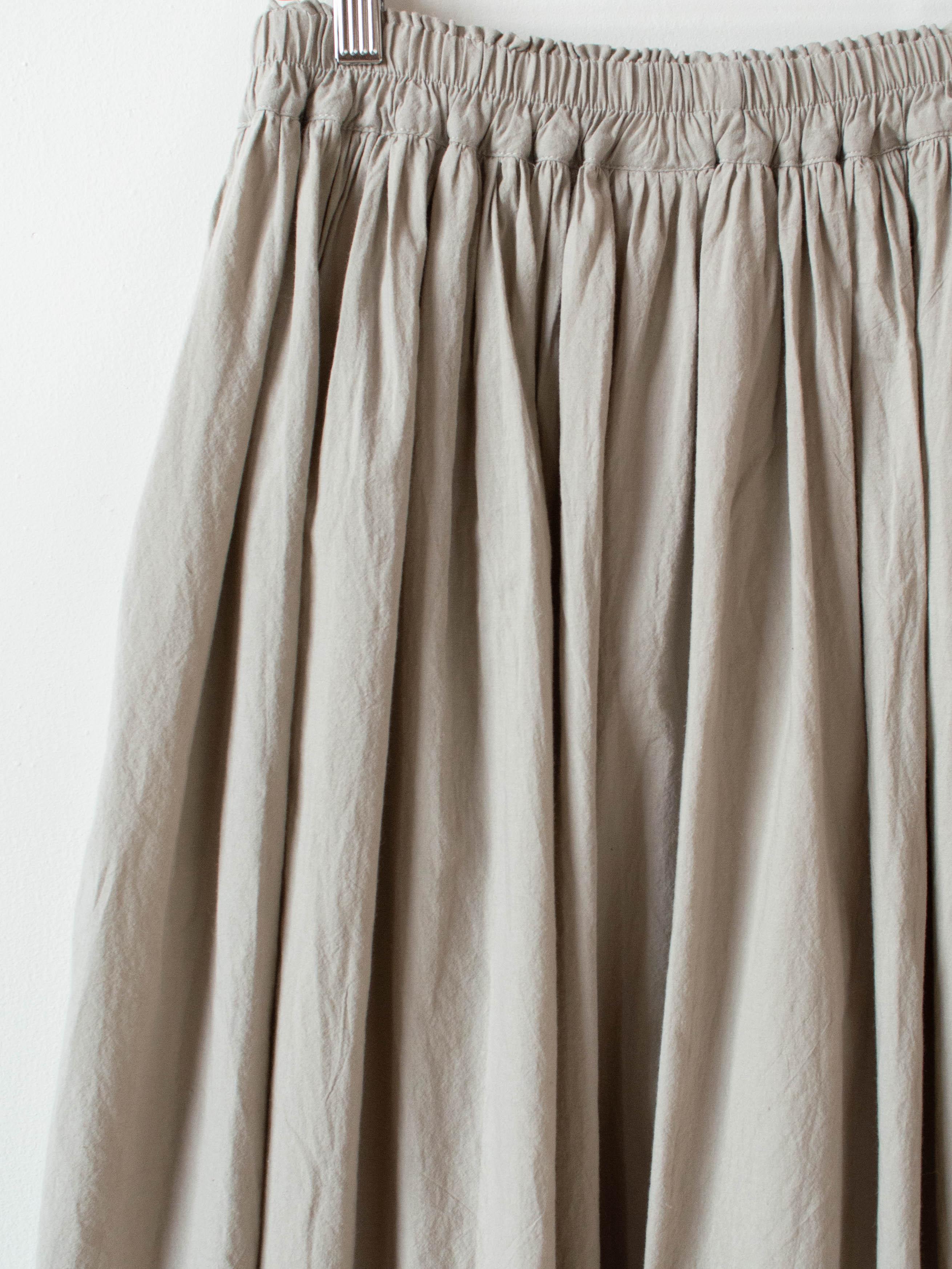 Namu Shop - Ichi Antiquites Azumadaki Drawstring Skirt - Beige