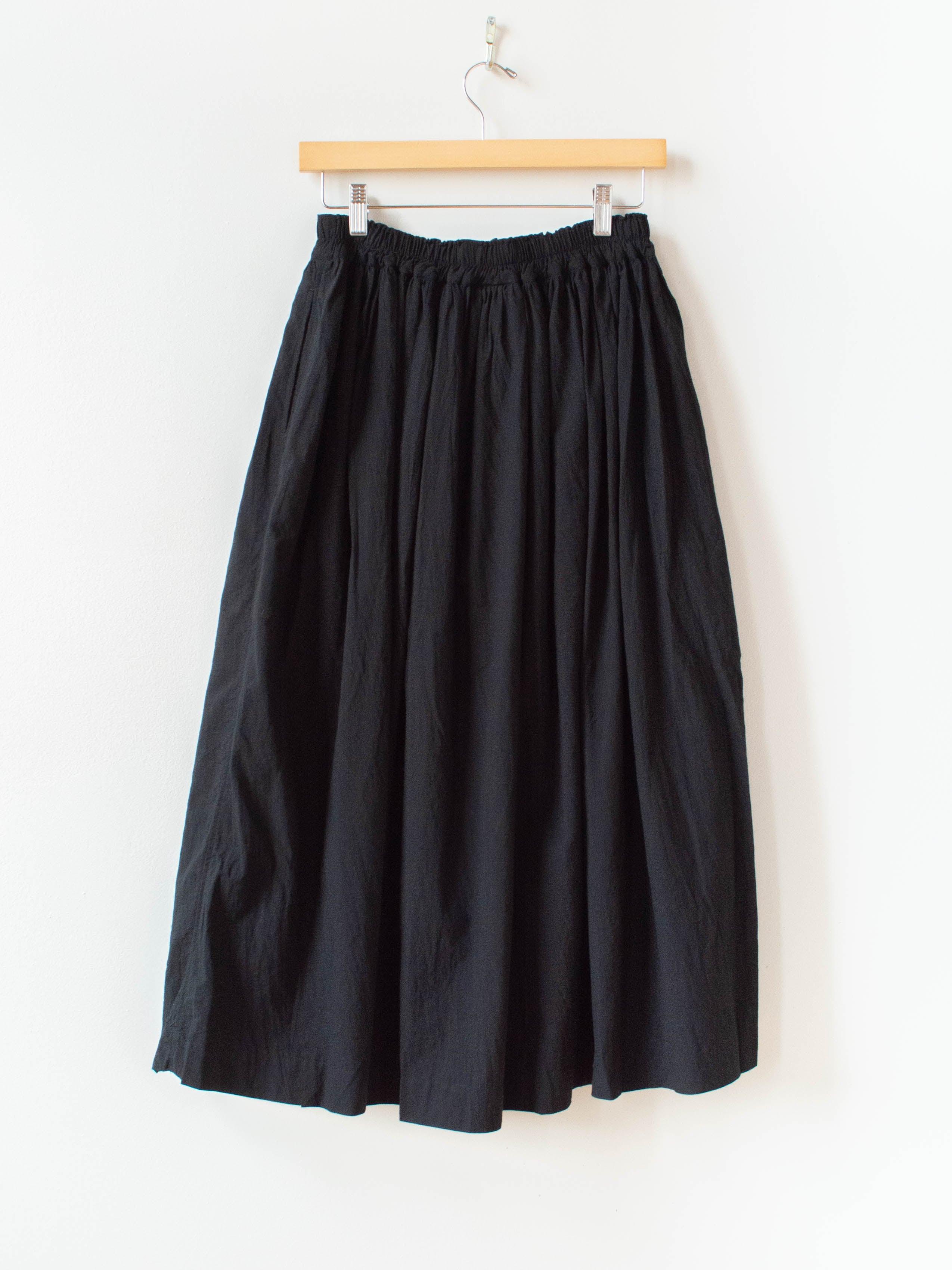 Namu Shop - Ichi Antiquites Azumadaki Drawstring Skirt - Black
