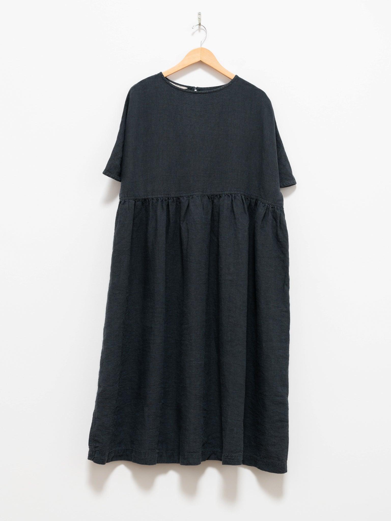 Namu Shop - Ichi Antiquites Azumadaki Dress - Charcoal