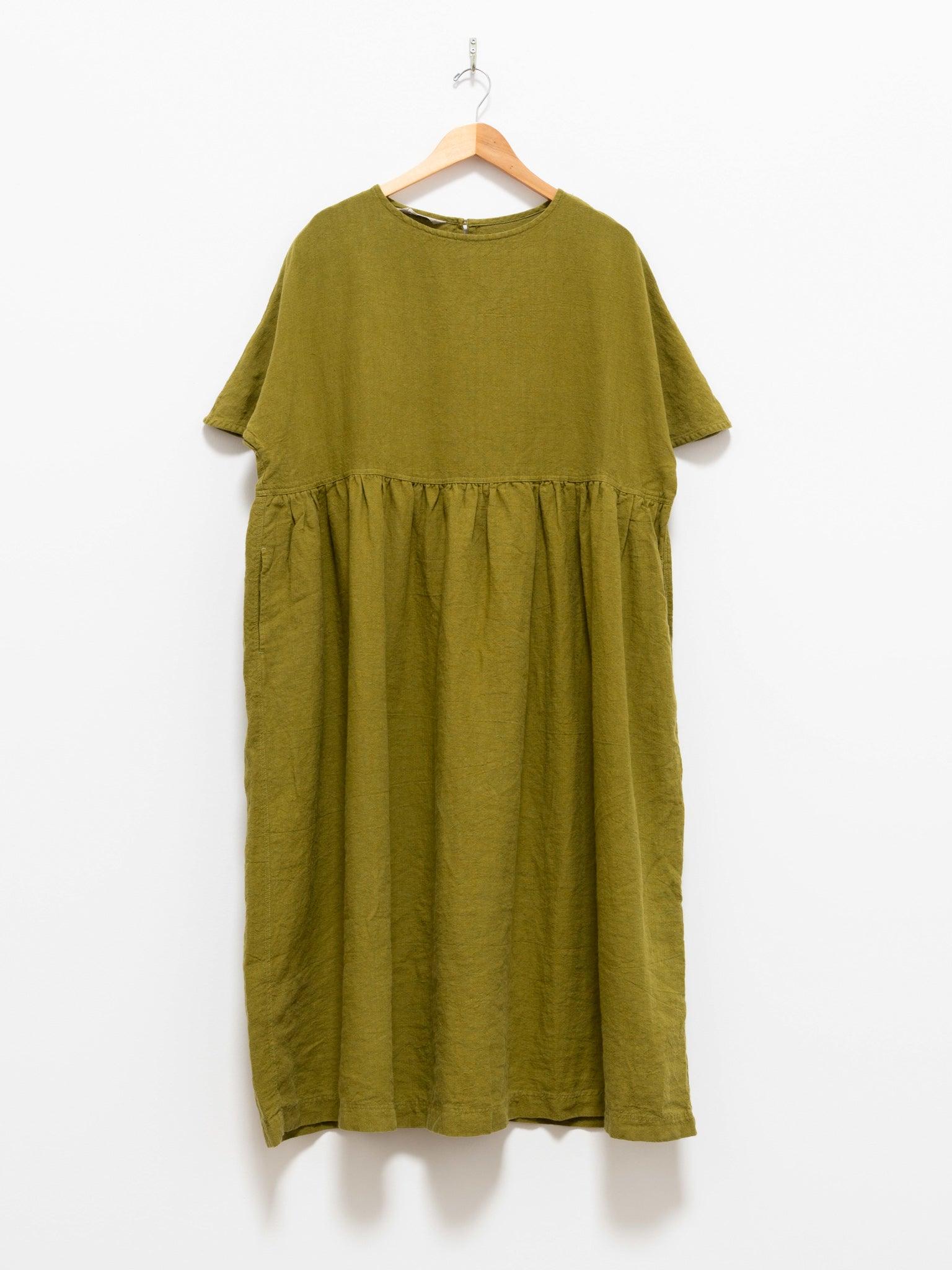 Namu Shop - Ichi Antiquites Azumadaki Dress - Green