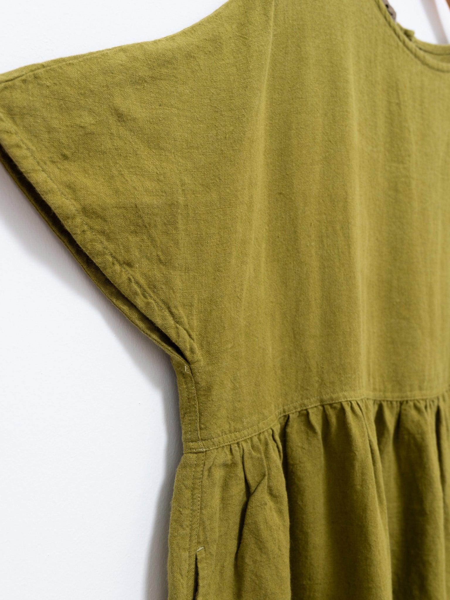 Namu Shop - Ichi Antiquites Azumadaki Dress - Green