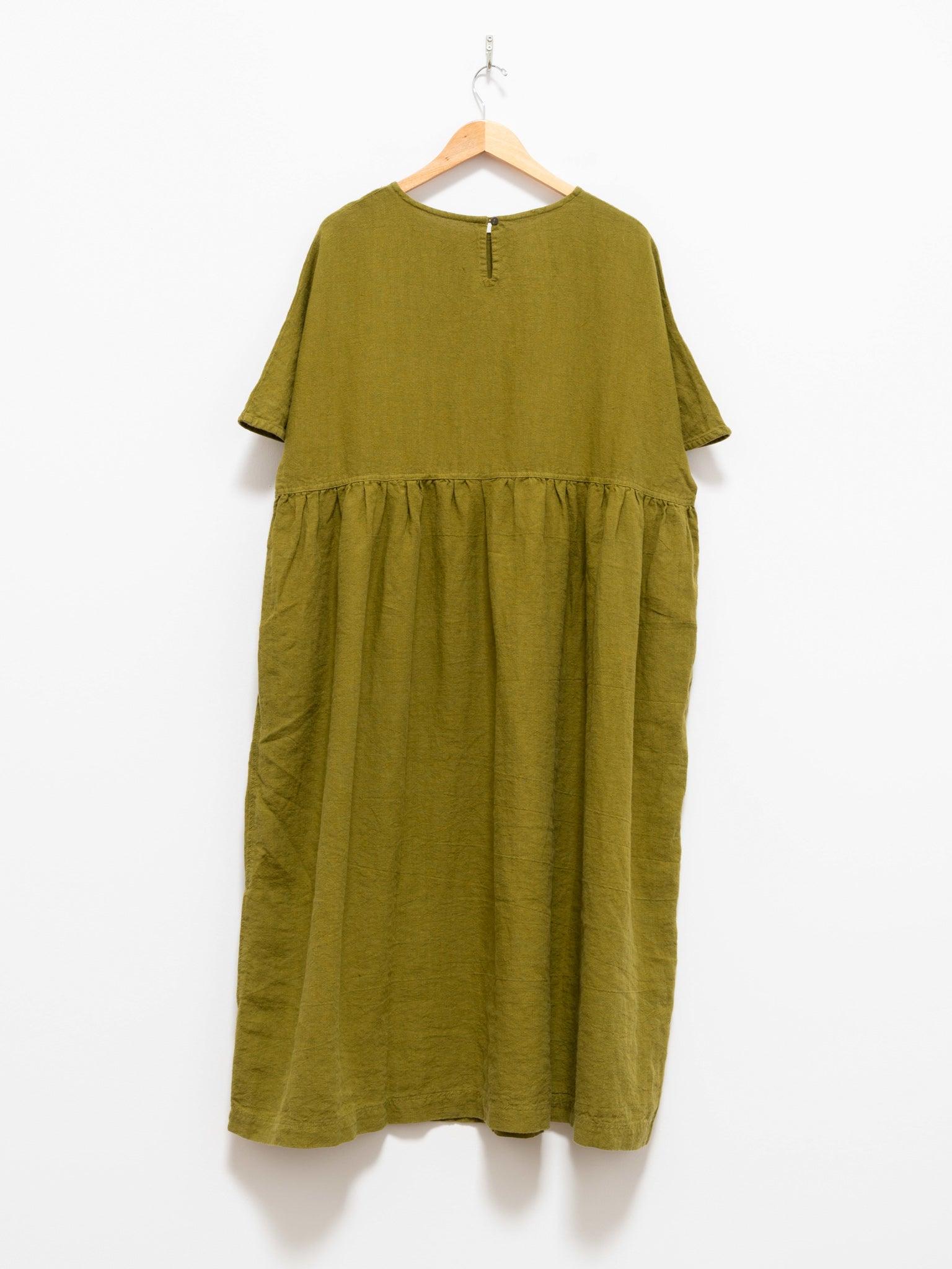 Namu Shop - Ichi Antiquites Azumadaki Dress - Green