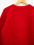 Namu Shop - Ichi Antiquites British Wool Eagle Pullover Knit - Red