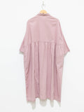 Namu Shop - Ichi Antiquites Co/Li BD Shirt Dress - Light Pink