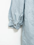 Namu Shop - Ichi Antiquites Color Linen Dress - Light Blue
