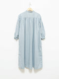 Namu Shop - Ichi Antiquites Color Linen Dress - Light Blue