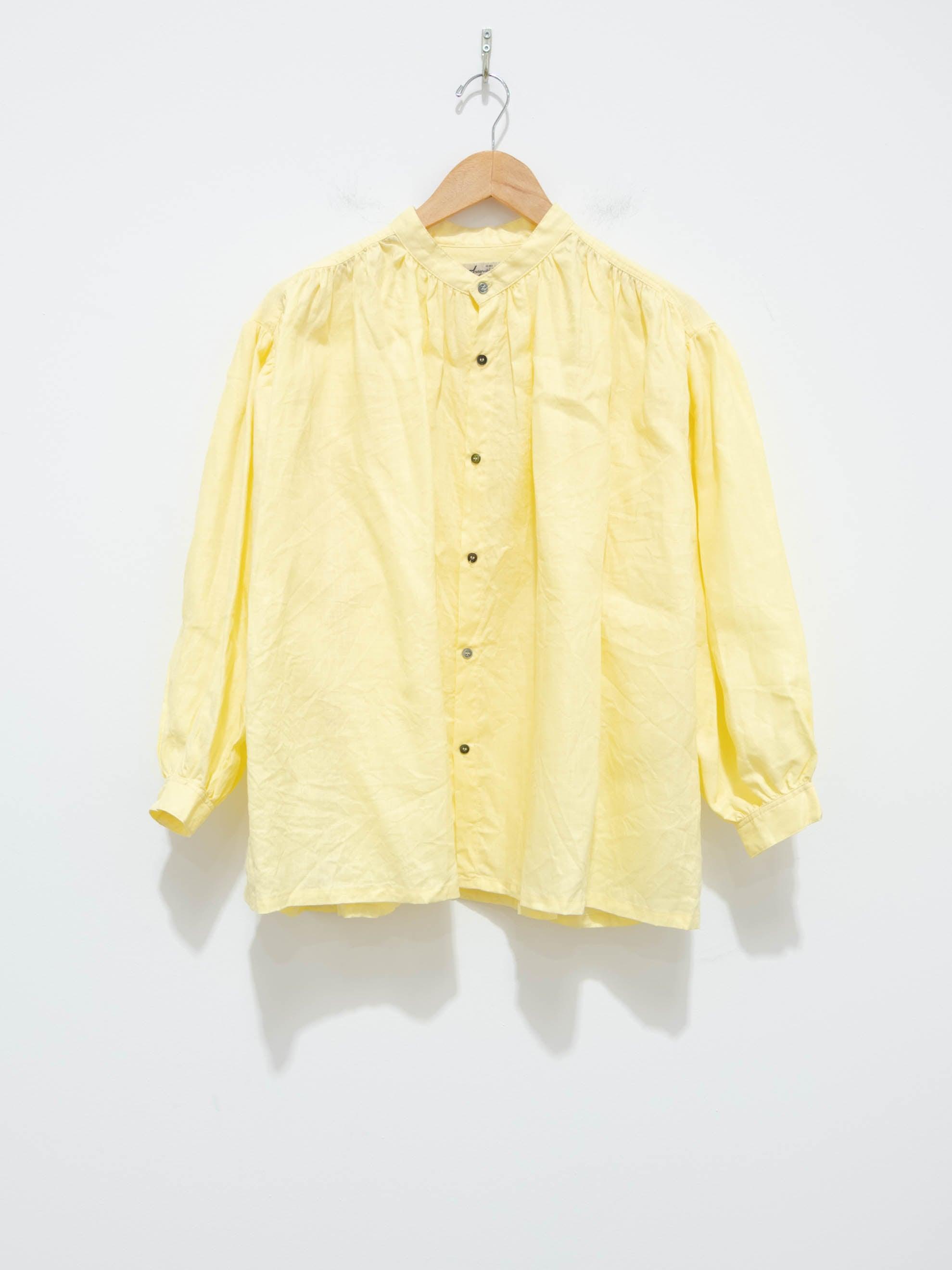 Namu Shop - Ichi Antiquites Color Linen Shirt - Lemon