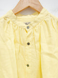 Namu Shop - Ichi Antiquites Color Linen Shirt - Lemon