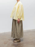 Namu Shop - Ichi Antiquites Color Linen Shirt - Lemon