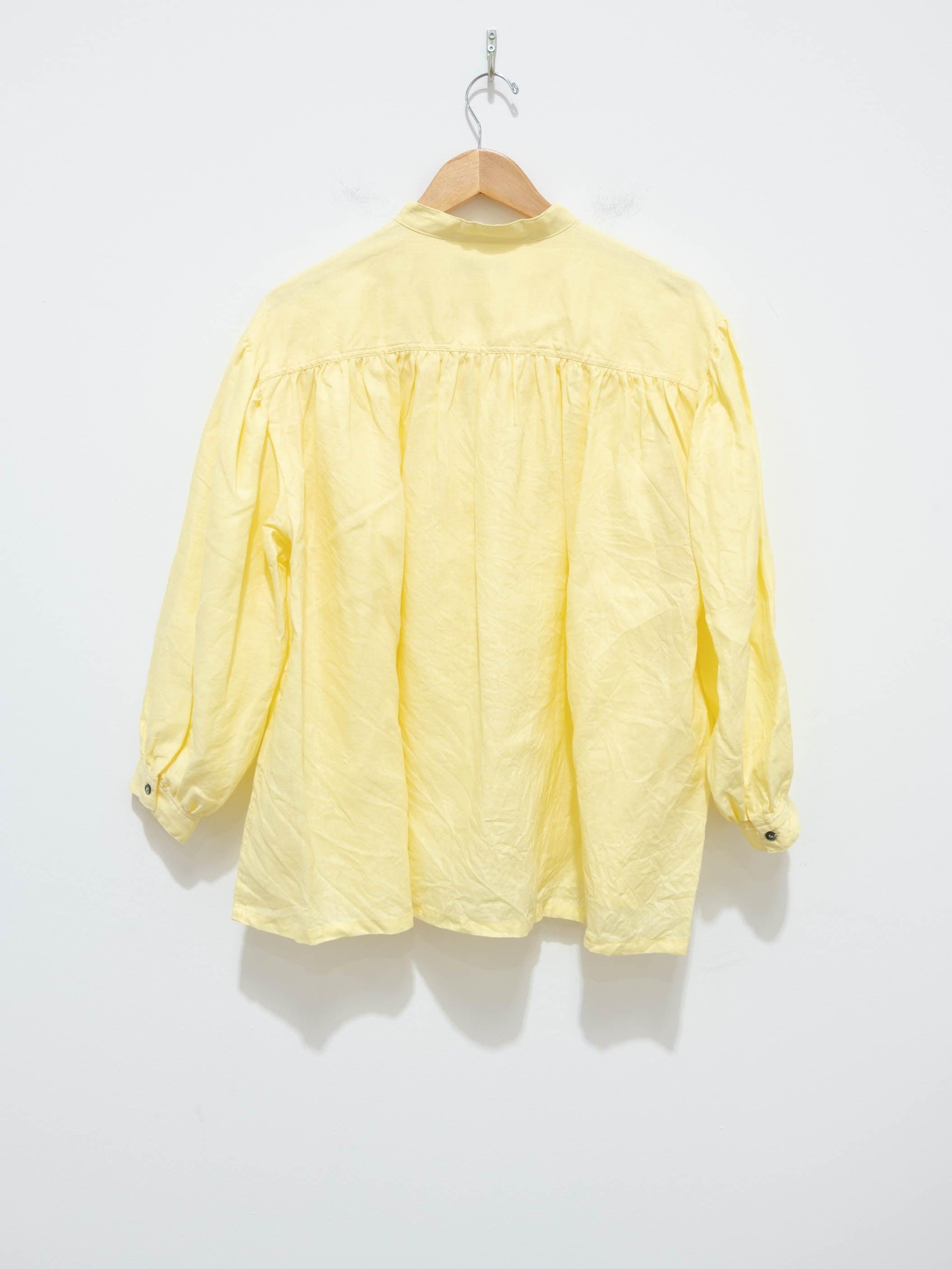 Namu Shop - Ichi Antiquites Color Linen Shirt - Lemon