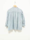 Namu Shop - Ichi Antiquites Color Linen Shirt - Light Blue