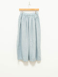 Namu Shop - Ichi Antiquites Color Linen Skirt - Light Blue