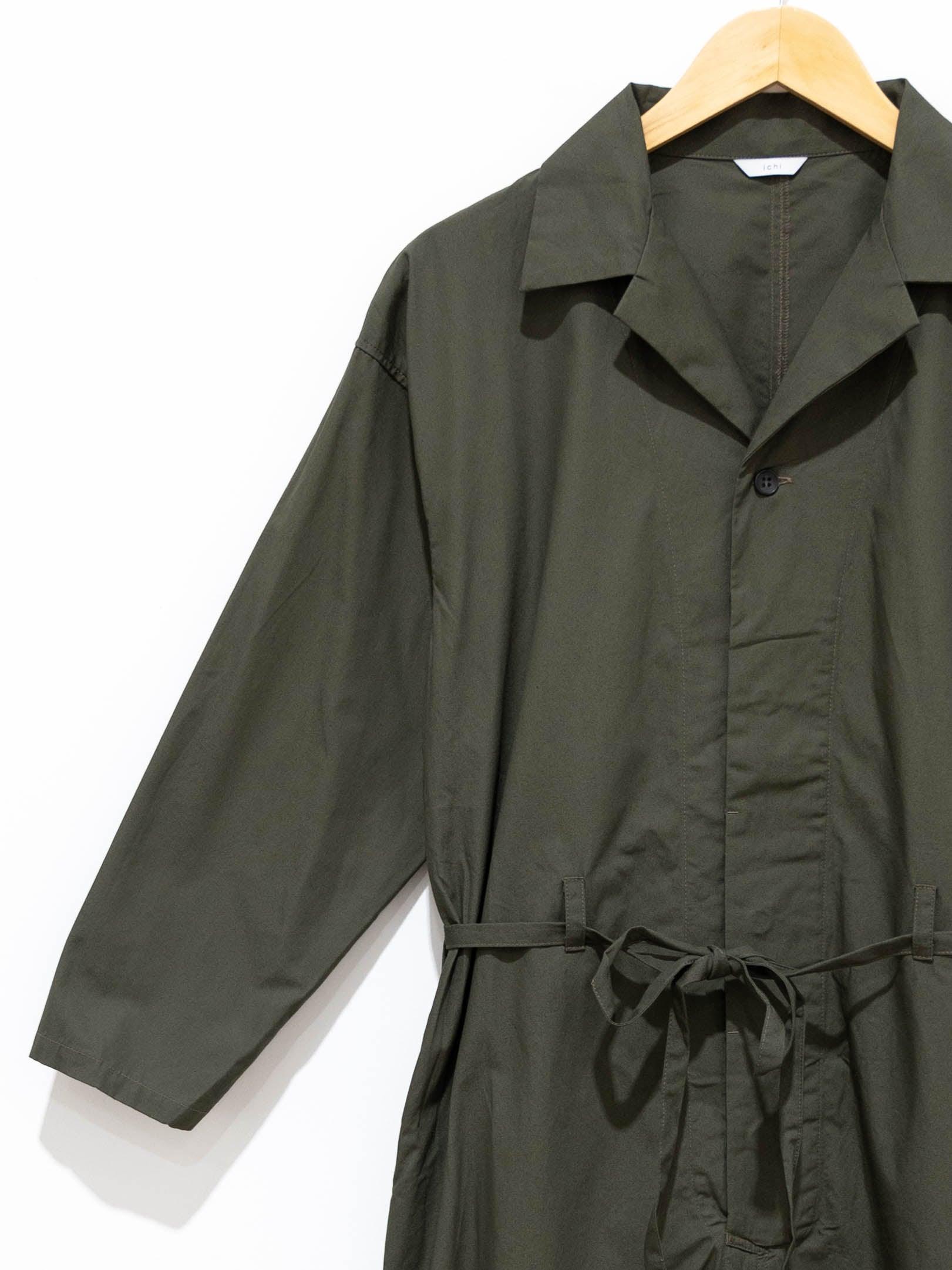 Namu Shop - Ichi Antiquites Cotton Jumpsuit - Olive
