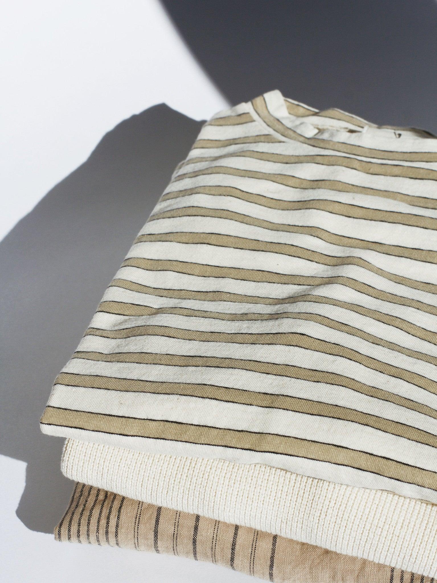 Namu Shop - Ichi Antiquites Cotton Stripe Tee