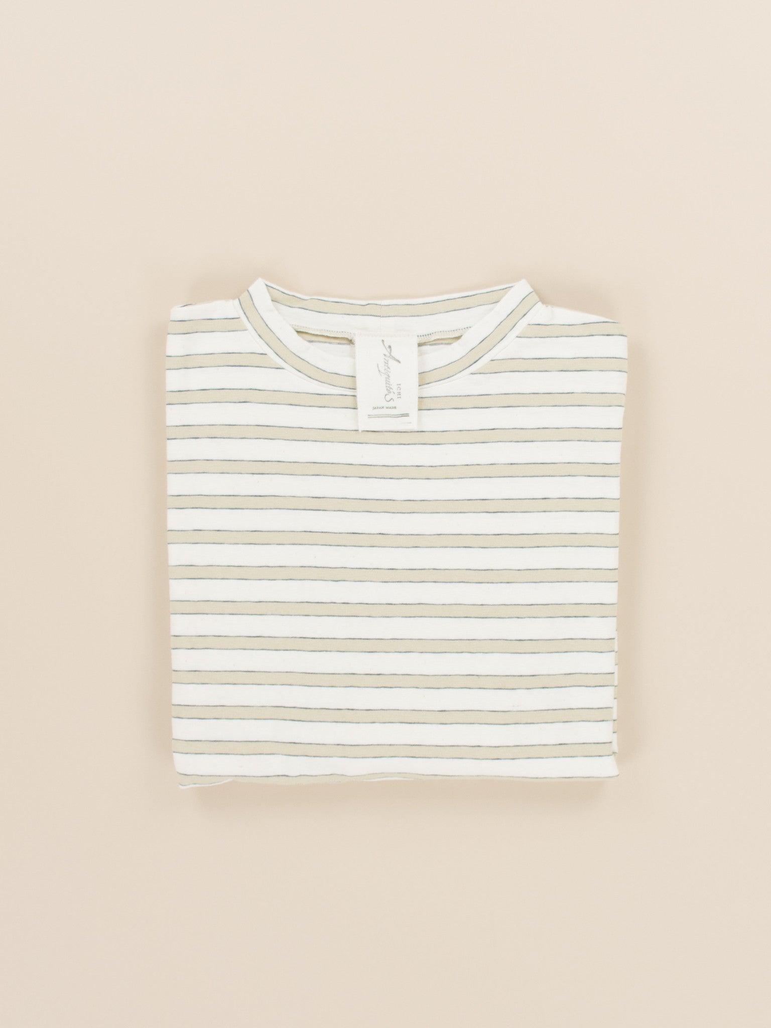 Namu Shop - Ichi Antiquites Cotton Stripe Tee