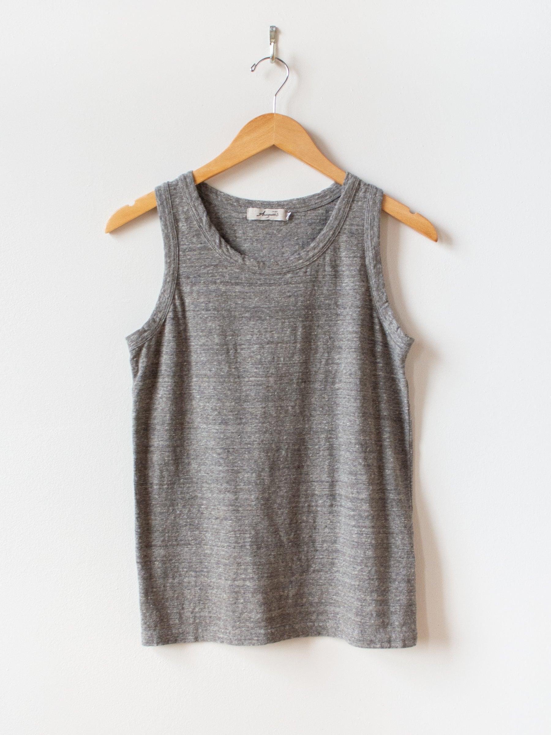 Namu Shop - Ichi Antiquites Cotton Tank Top - Gray