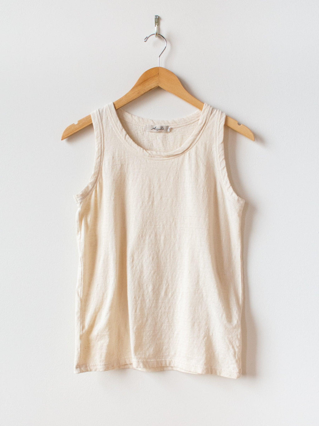 Namu Shop - Ichi Antiquites Cotton Tank Top - Natural