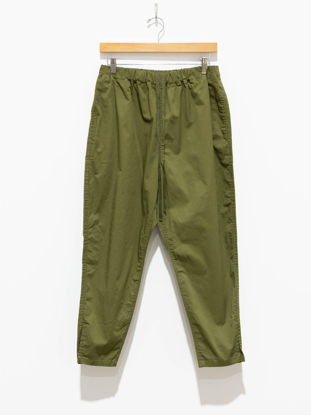 Namu Shop - Ichi Antiquites Easy Trousers - Olive