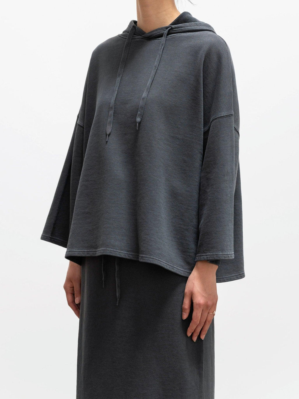 Namu Shop - Ichi Antiquites Hooded Sweatshirt - Charcoal