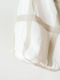 Namu Shop - Ichi Antiquites Lattice Check Bag - White x Beige