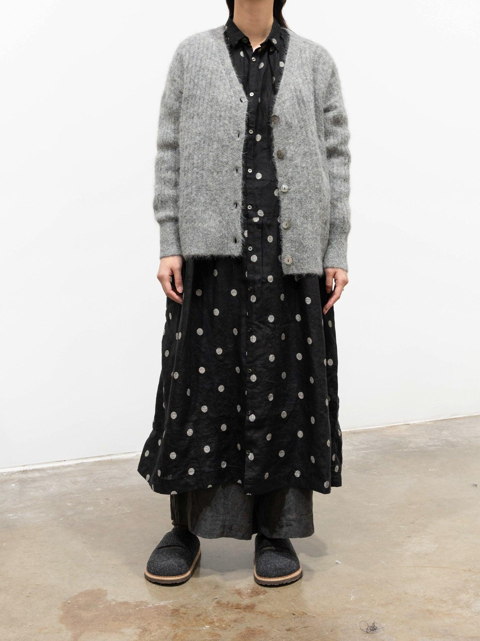 Namu Shop - Ichi Antiquites Linen Pants - SUMI Dark