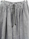 Namu Shop - Ichi Antiquites Linen Skirt - SUMI Light
