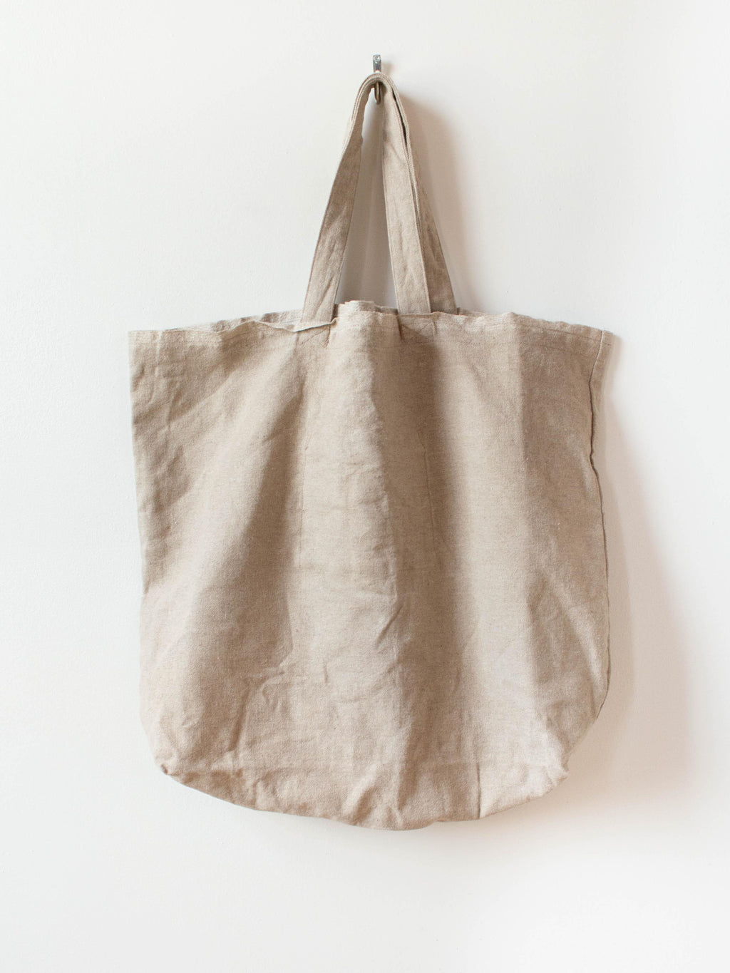 Namu Shop - Ichi Antiquites Selvedge Linen Big Bag - Natural