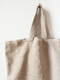 Namu Shop - Ichi Antiquites Selvedge Linen Big Bag - Natural