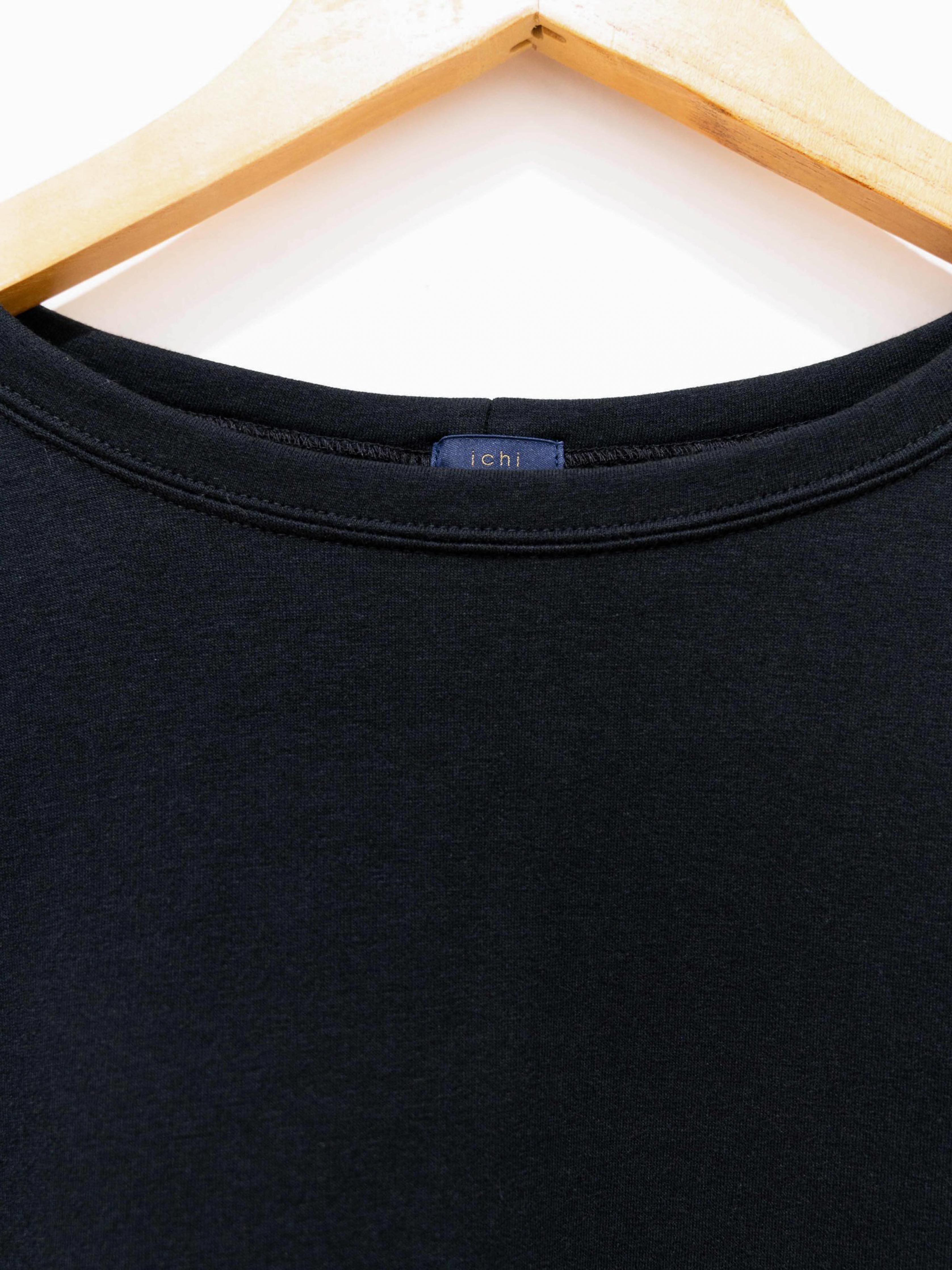 Namu Shop - Ichi Antiquites Sweatshirt Dress - Black