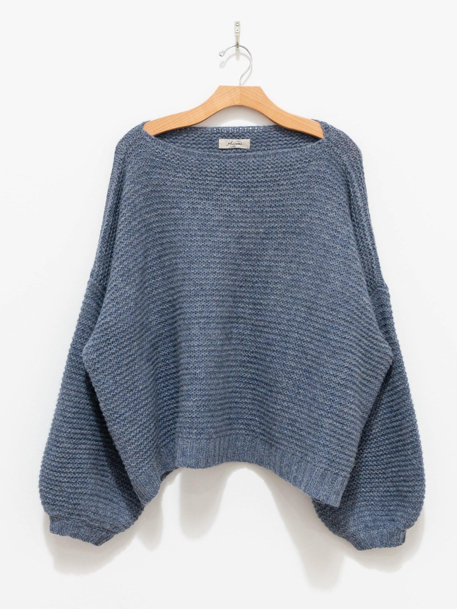 Namu Shop - Ichi Antiquites Wool Pullover - Blue