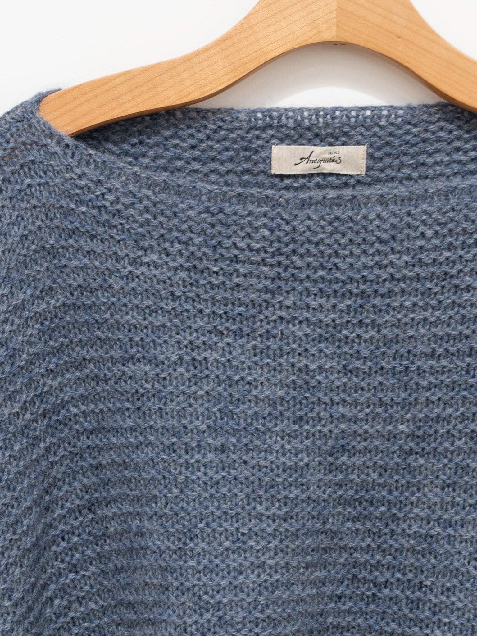 Namu Shop - Ichi Antiquites Wool Pullover - Blue