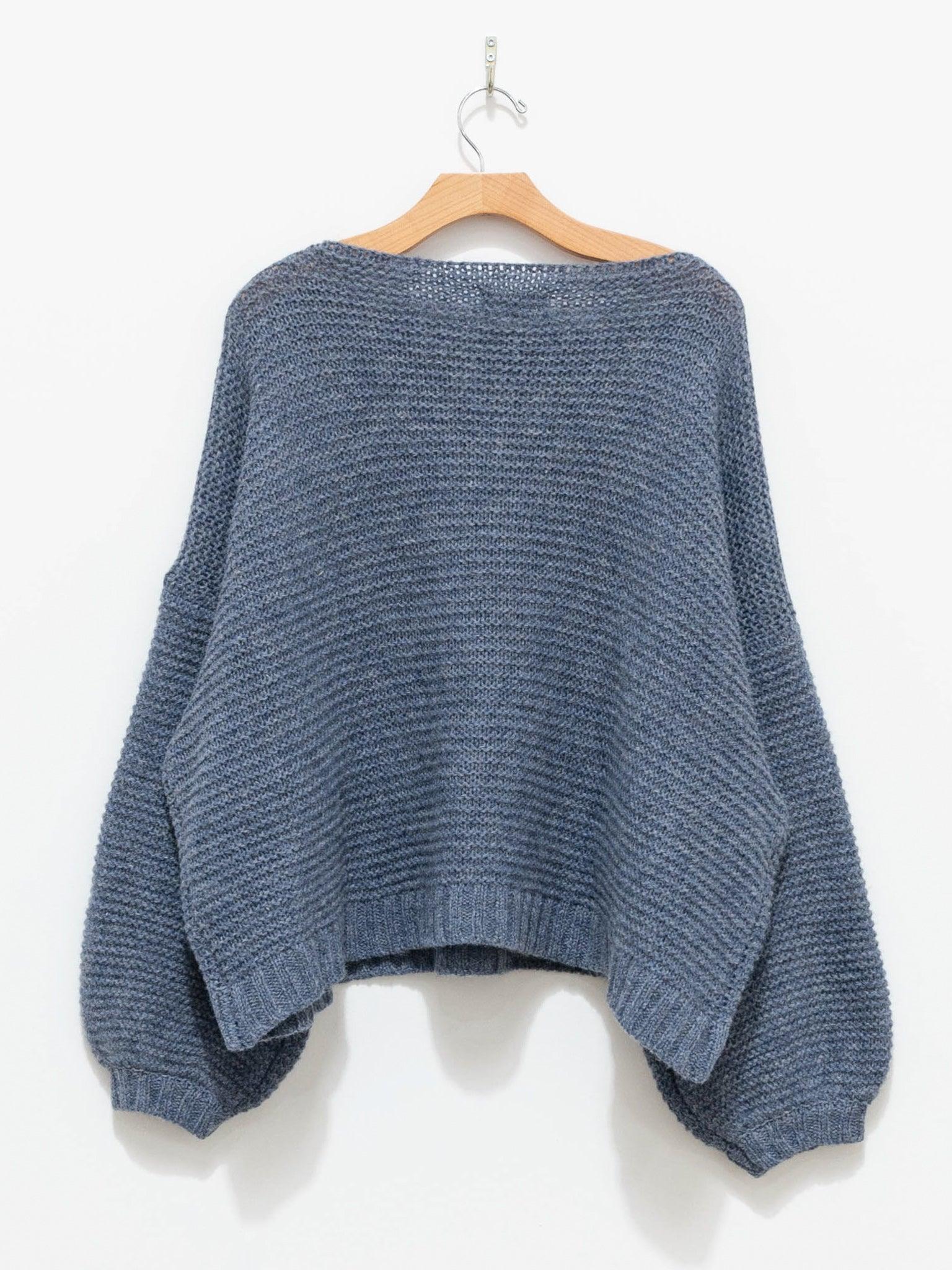 Namu Shop - Ichi Antiquites Wool Pullover - Blue