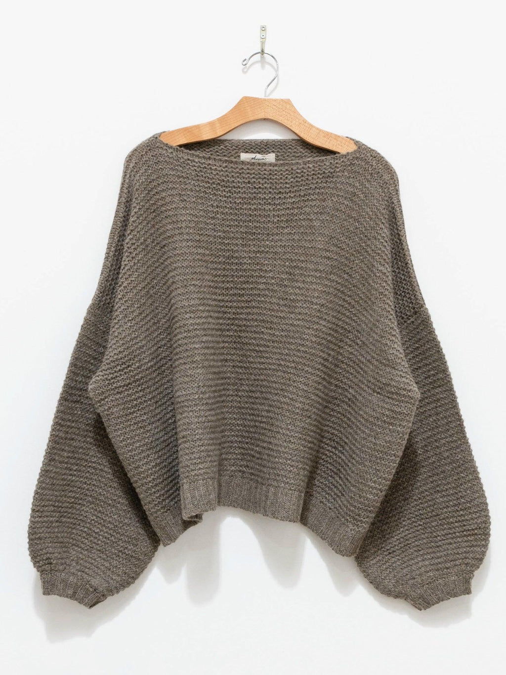 Namu Shop - Ichi Antiquites Wool Pullover - Mocha
