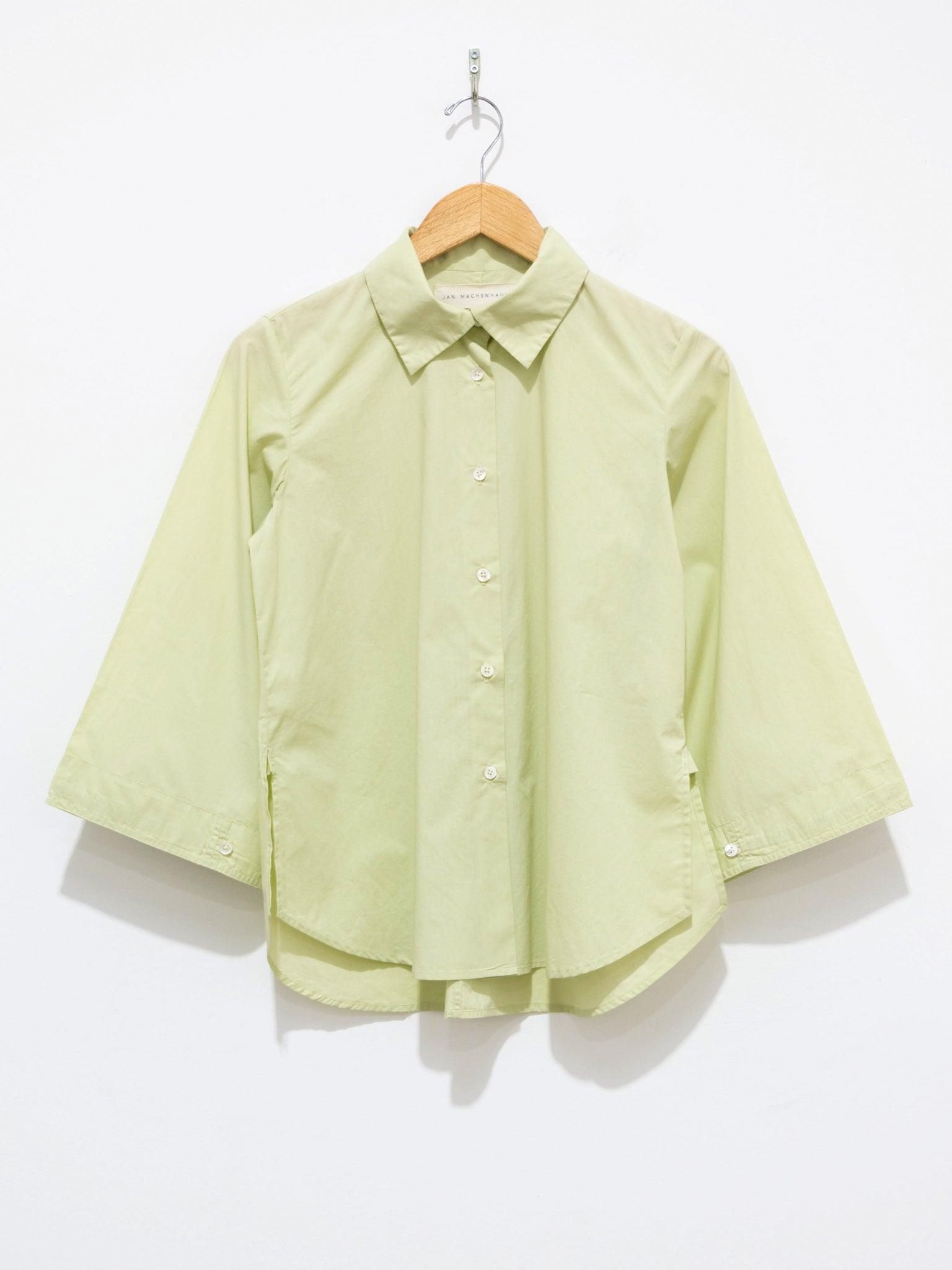 Namu Shop - Jan Machenhauer Caia Shirt - Spring Leaf Cotton Poplin