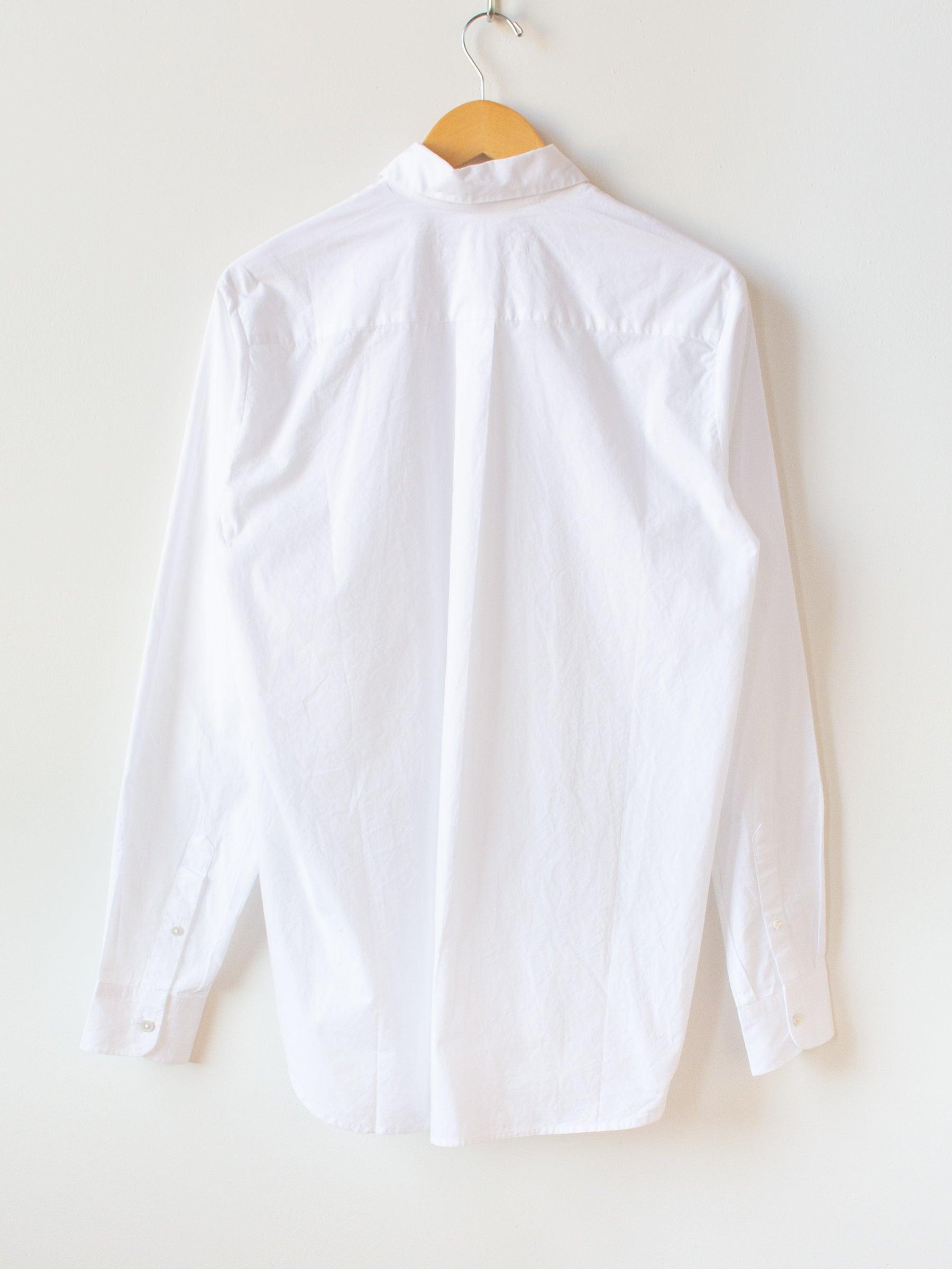 Namu Shop - Jan Machenhauer Chris Shirt - White Cotton Poplin