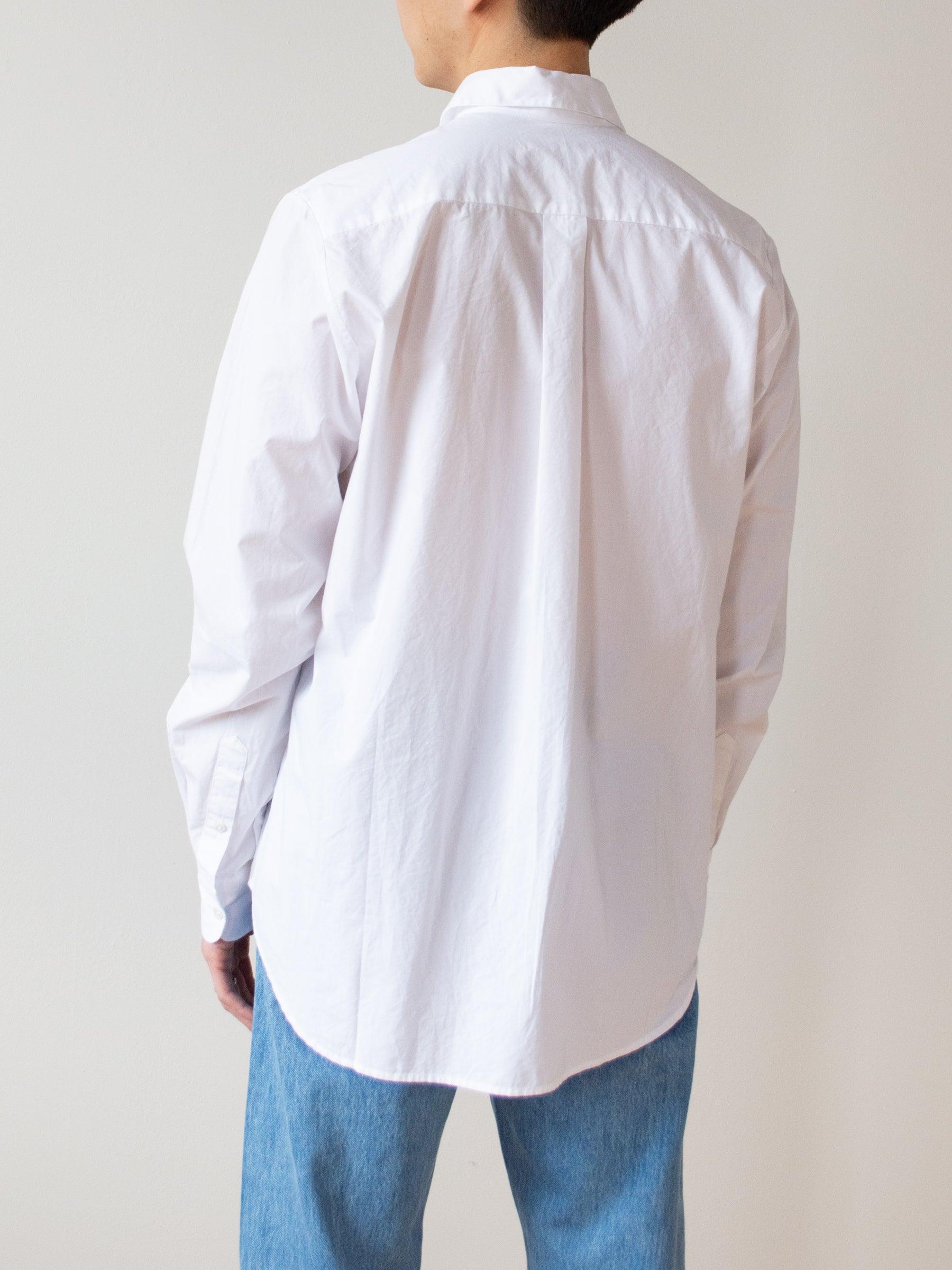 Namu Shop - Jan Machenhauer Chris Shirt - White Cotton Poplin