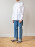 Namu Shop - Jan Machenhauer Chris Shirt - White Cotton Poplin