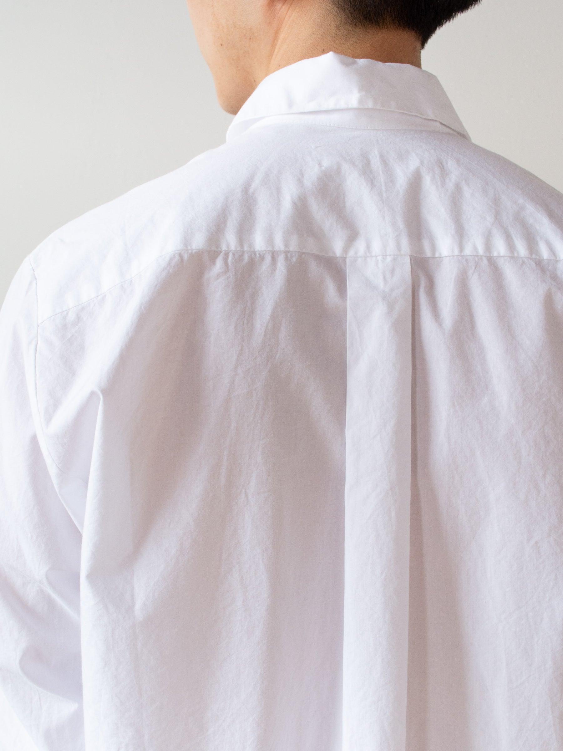 Namu Shop - Jan Machenhauer Chris Shirt - White Cotton Poplin