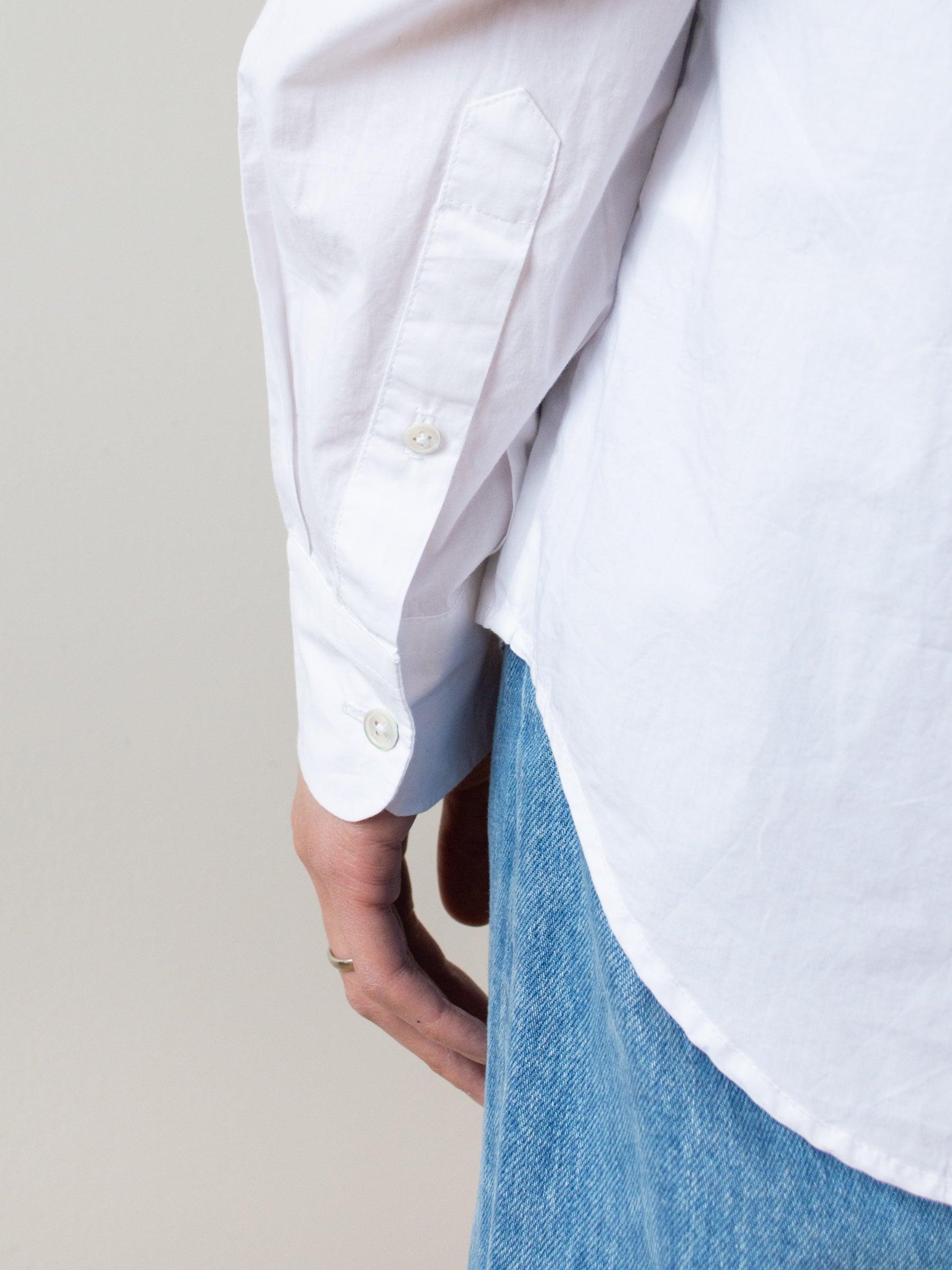 Namu Shop - Jan Machenhauer Chris Shirt - White Cotton Poplin