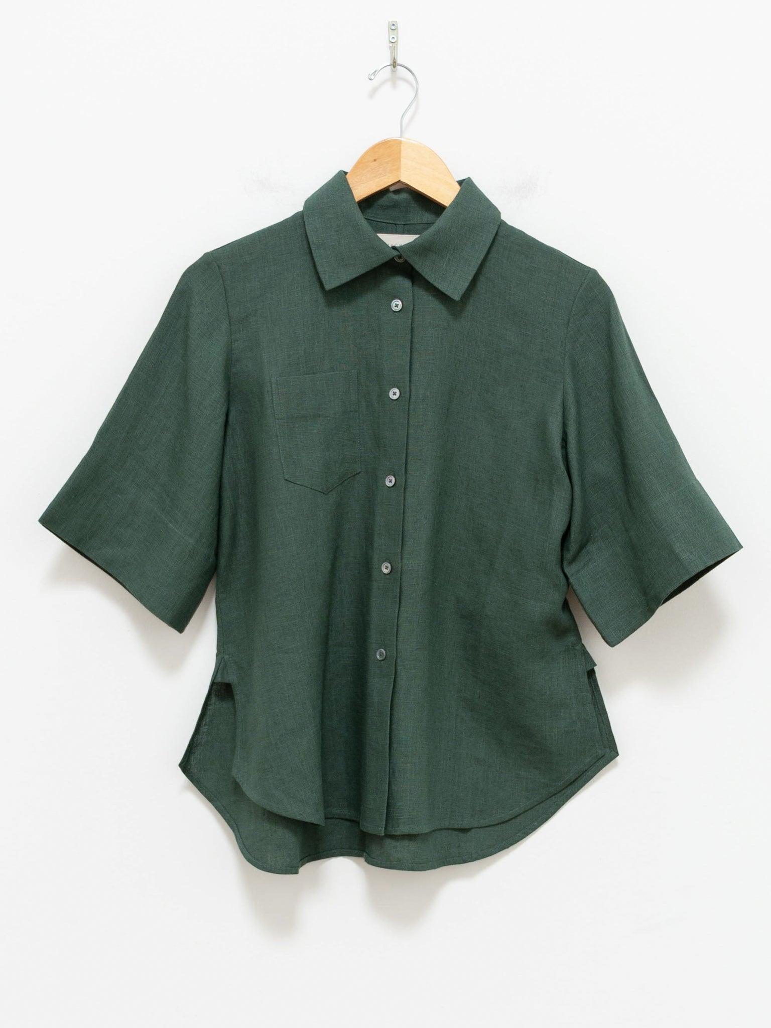 Namu Shop - Jan Machenhauer Clara Shirt - Forest Linen