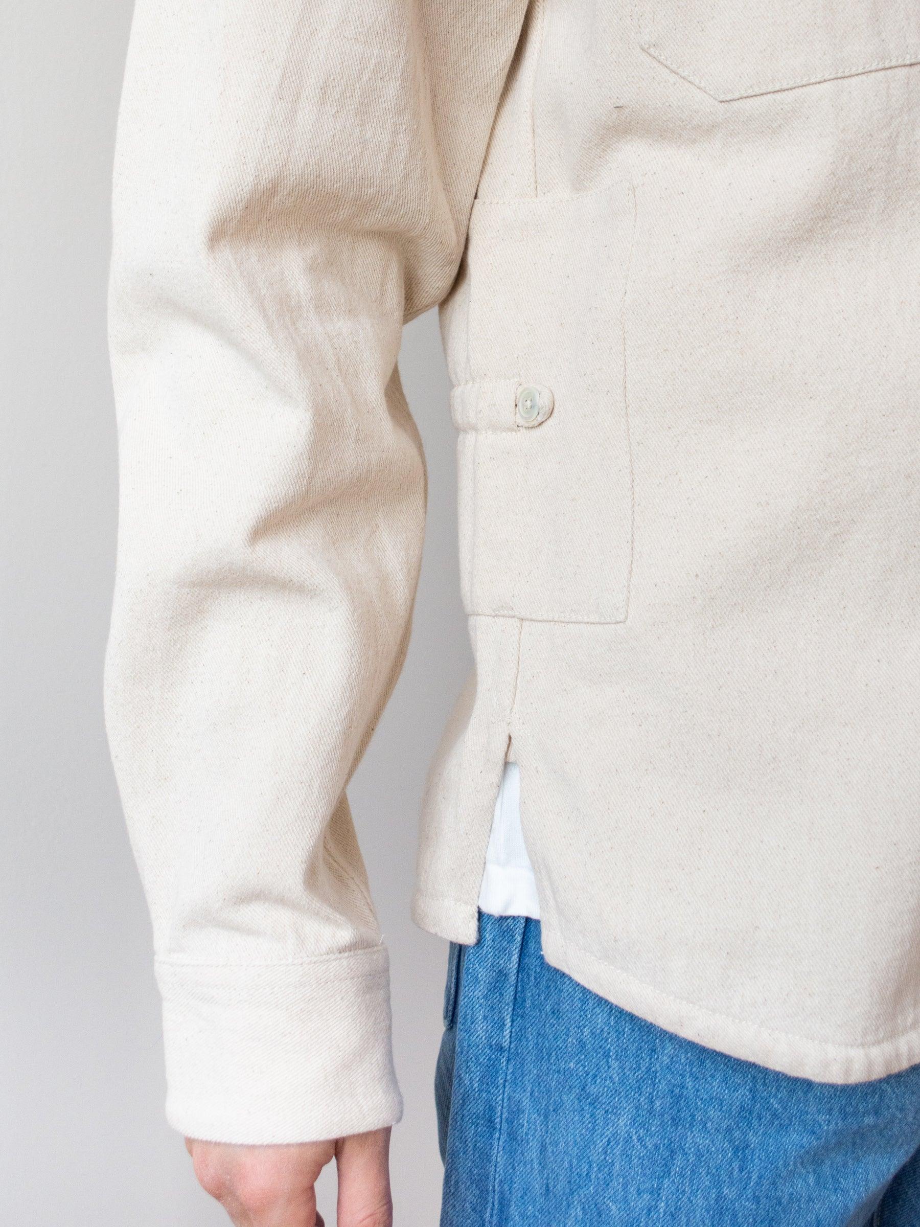 Namu Shop - Jan Machenhauer Coi Shirt - Natural Cotton Heavy Twill