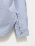 mannish shirt in “plumes de l'hiver” cotton poplin