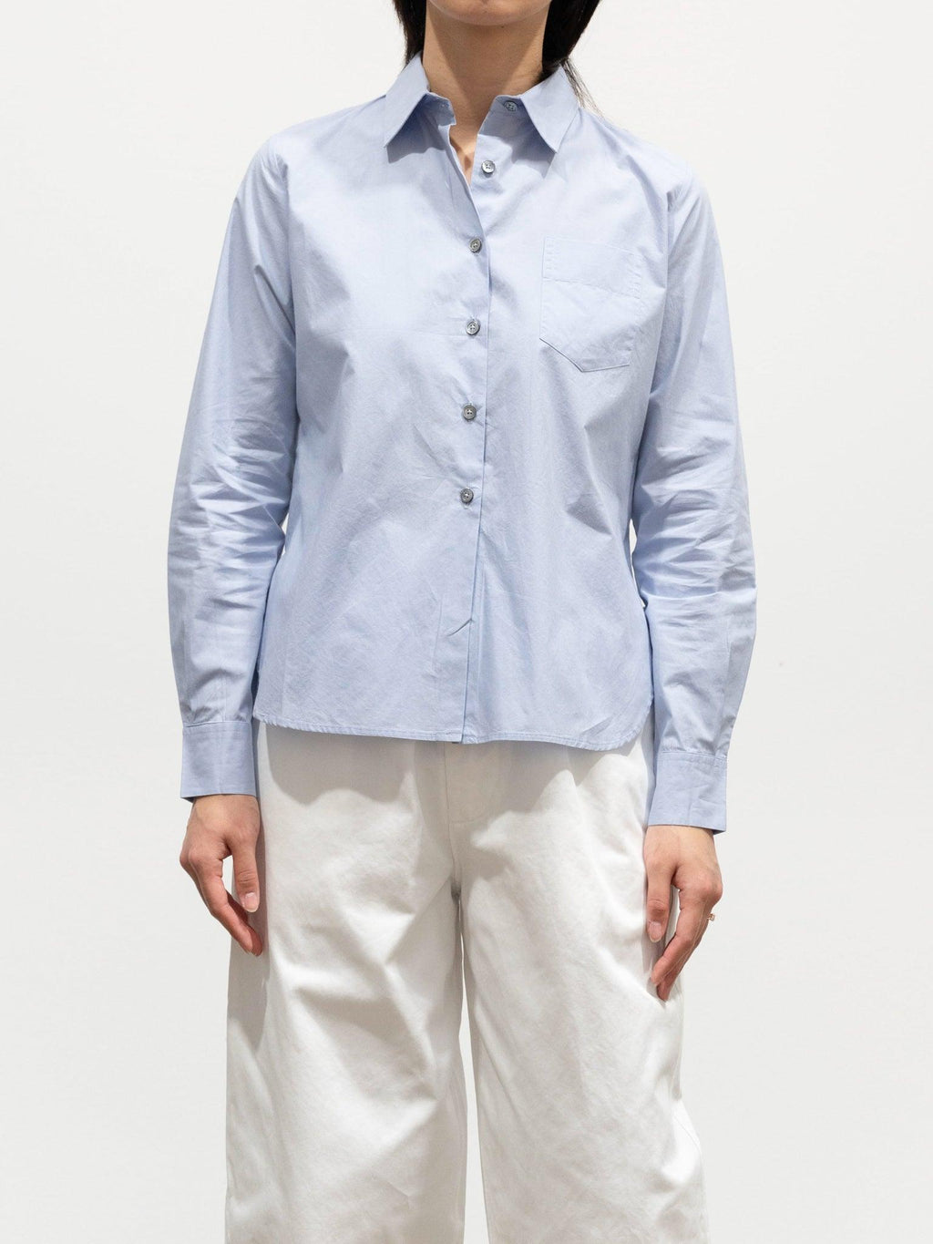 Namu Shop - Jan Machenhauer Comi Shirt - Haze Cotton Poplin