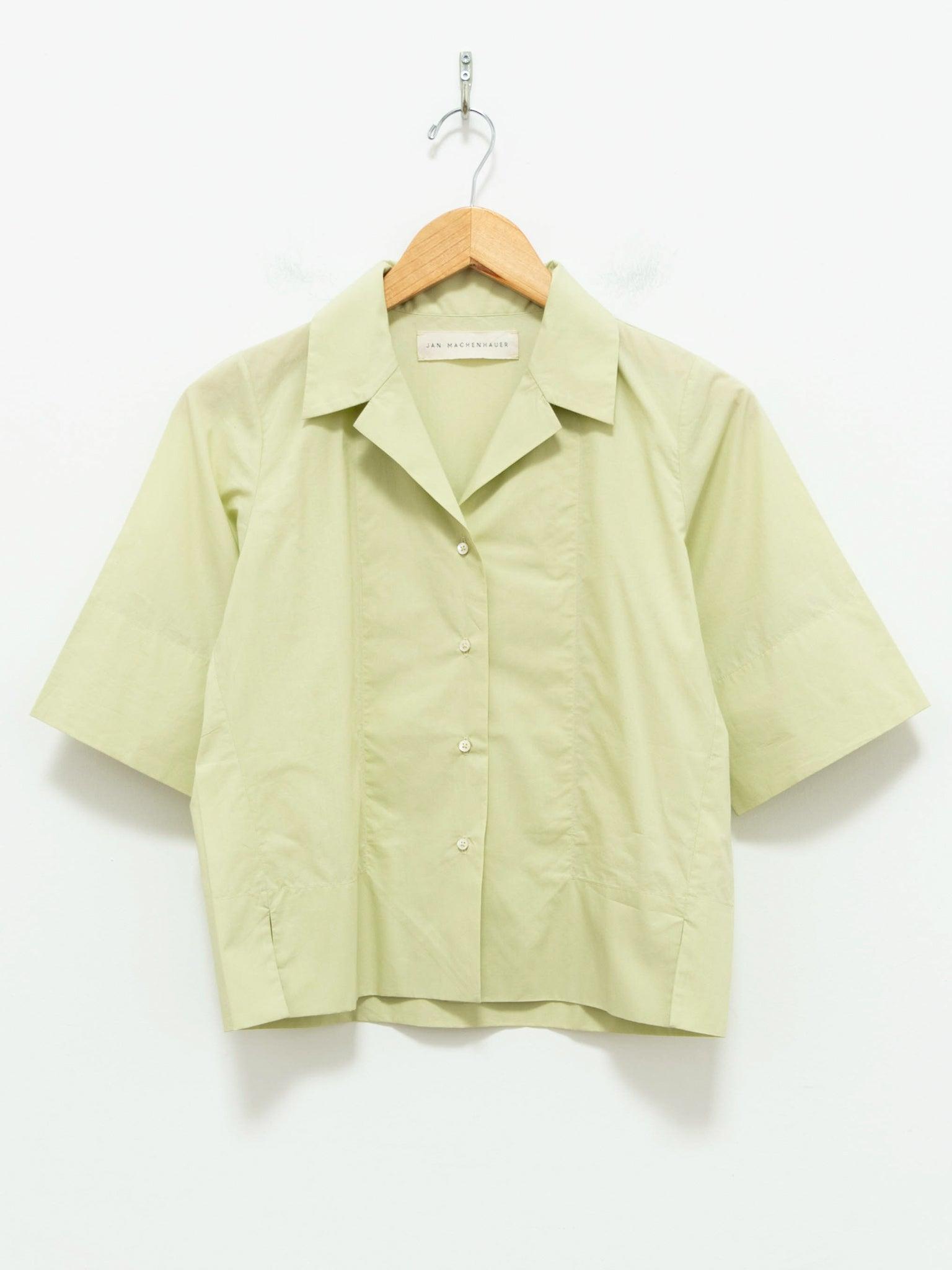 Namu Shop - Jan Machenhauer Ida Shirt - Spring Leaf Cotton Poplin
