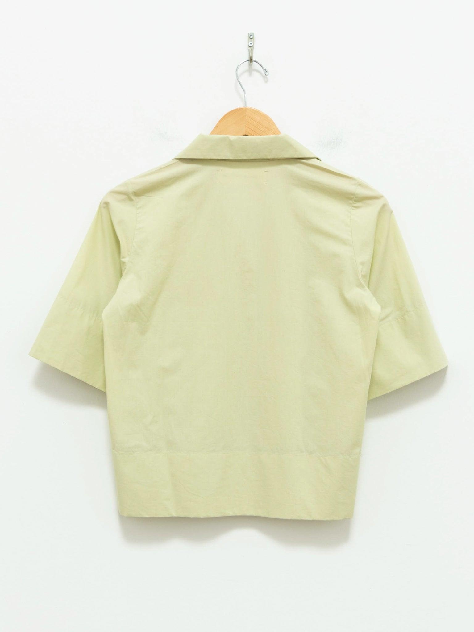 Namu Shop - Jan Machenhauer Ida Shirt - Spring Leaf Cotton Poplin