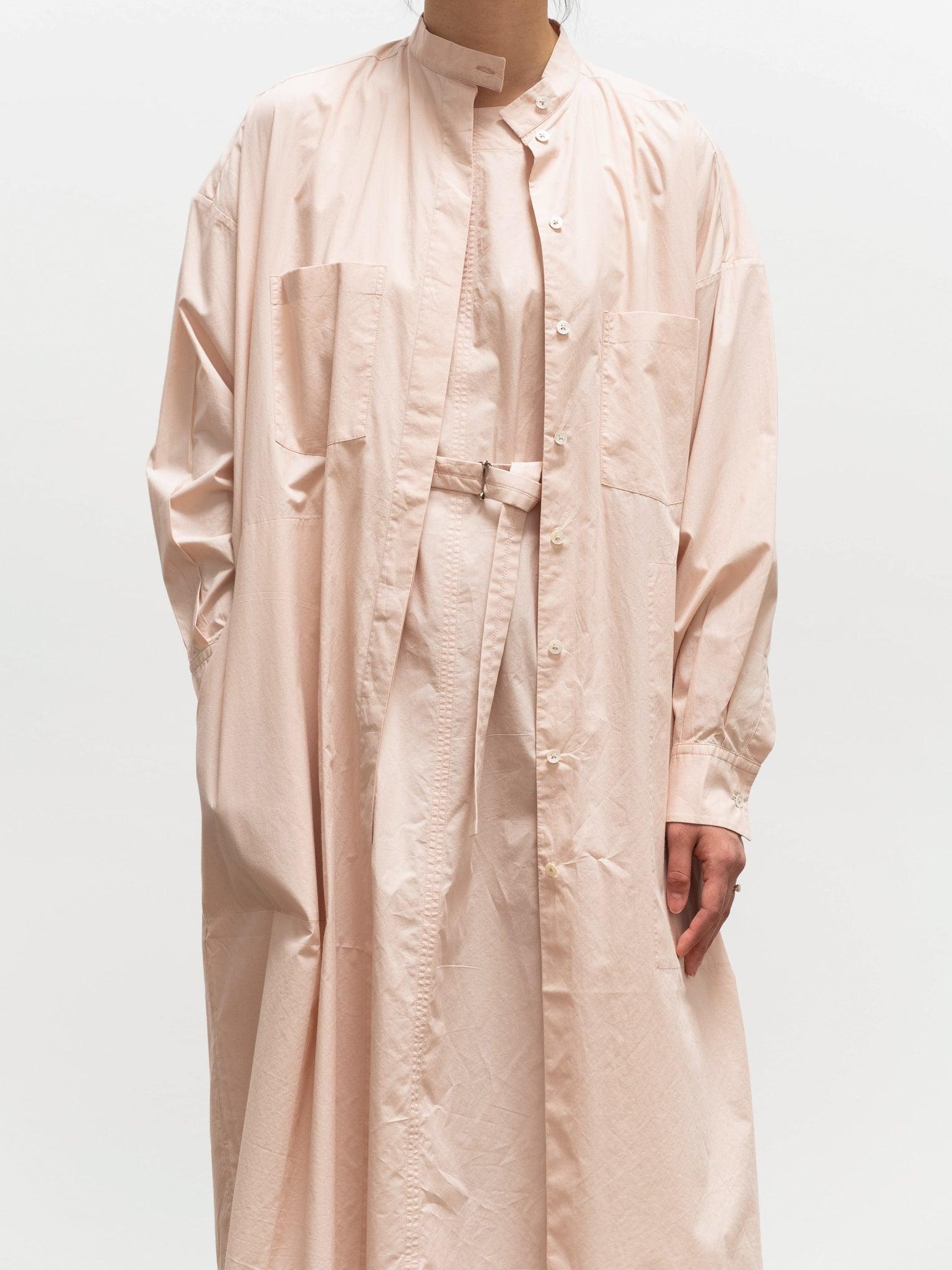 Namu Shop - Jan Machenhauer Igua Shirt Dress - Blush Cotton Poplin
