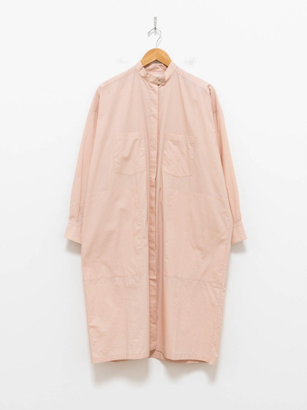 Namu Shop - Jan Machenhauer Igua Shirt Dress - Blush Cotton Poplin