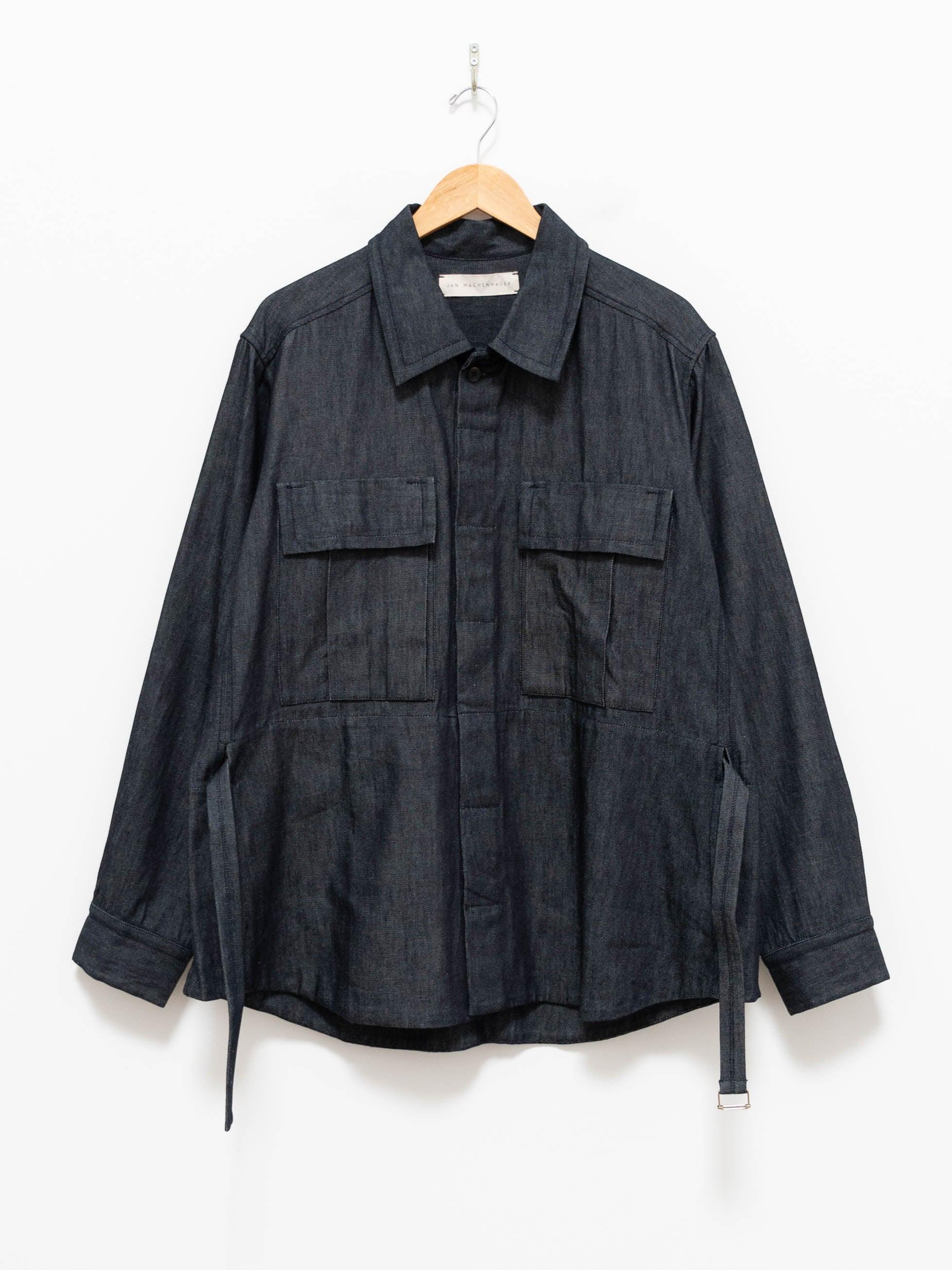 Namu Shop - Jan Machenhauer Jay Shirt Jacket - Denim Blue