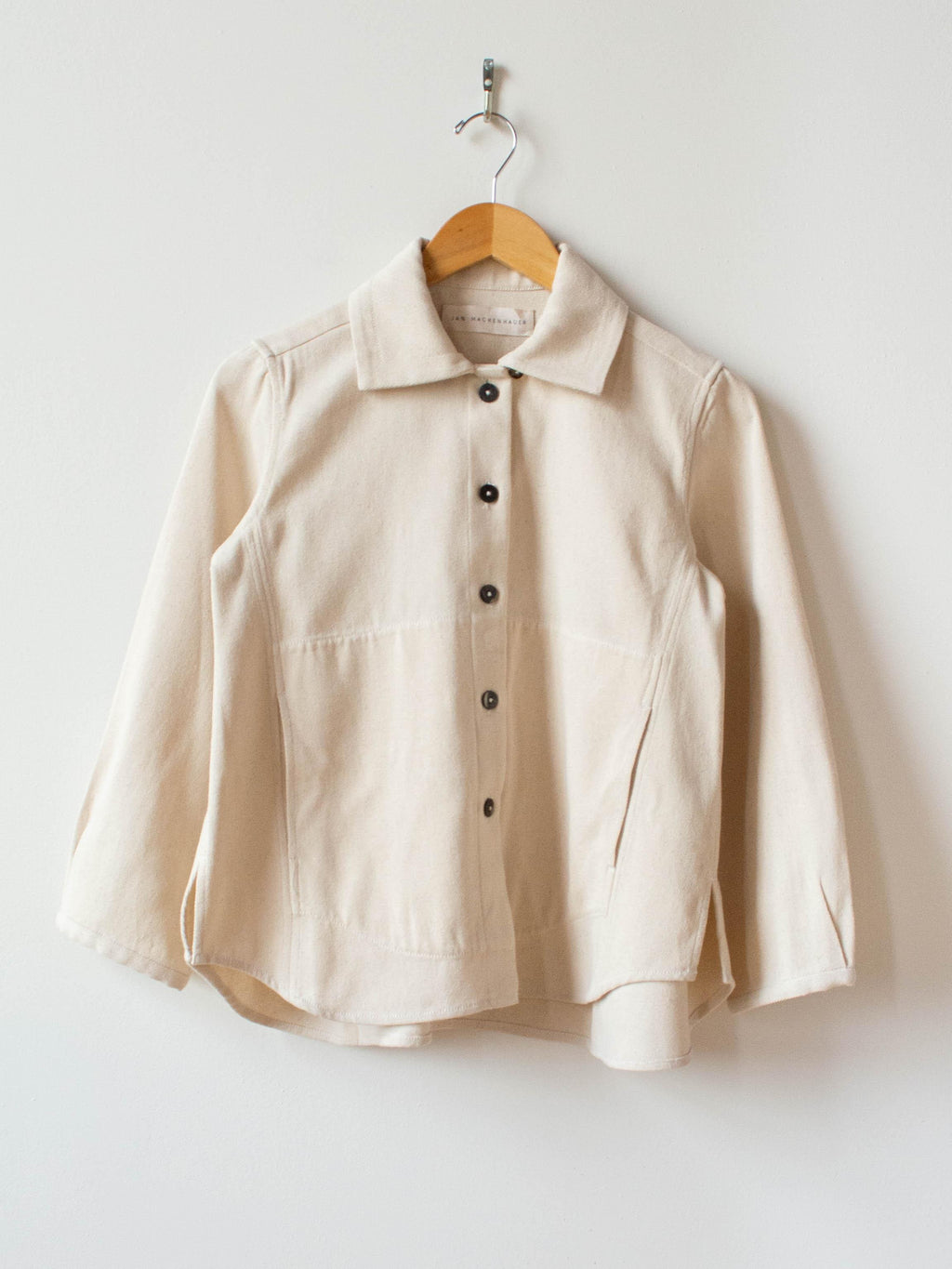Namu Shop - Jan Machenhauer Kelly Shirt Jacket - Natural Cotton Twill