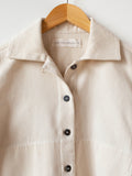 Namu Shop - Jan Machenhauer Kelly Shirt Jacket - Natural Cotton Twill
